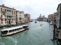 VENICE, ITALY Ã¢â¬â June 11, 2016: Grand Canal and Basilica Santa Royalty Free Stock Photo